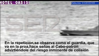 Guardia Civil runs over refugee boat near Lanzarote