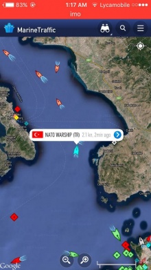 14/04: Alarm Phone alerted to boat intercepted by Turkish coastguard southeast of Lesvos, with NATO military vessel involved